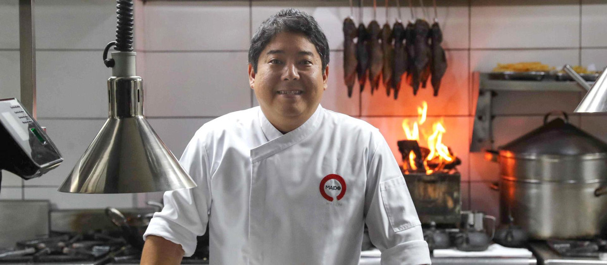 El chef peruano Mitsuharu Tsumura