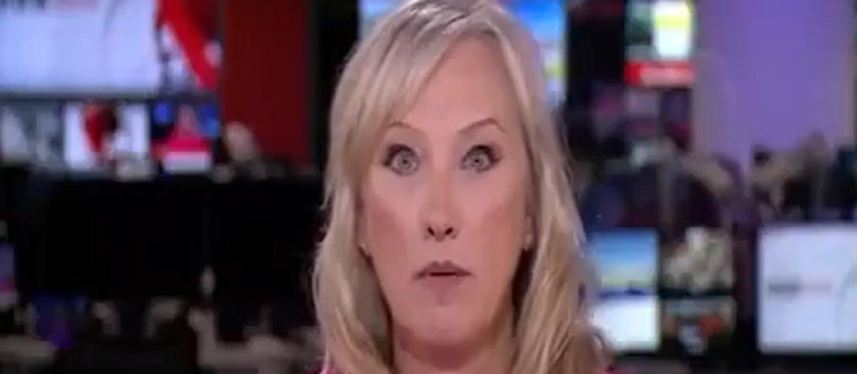 La presentadora de BBC News Martine Croxall