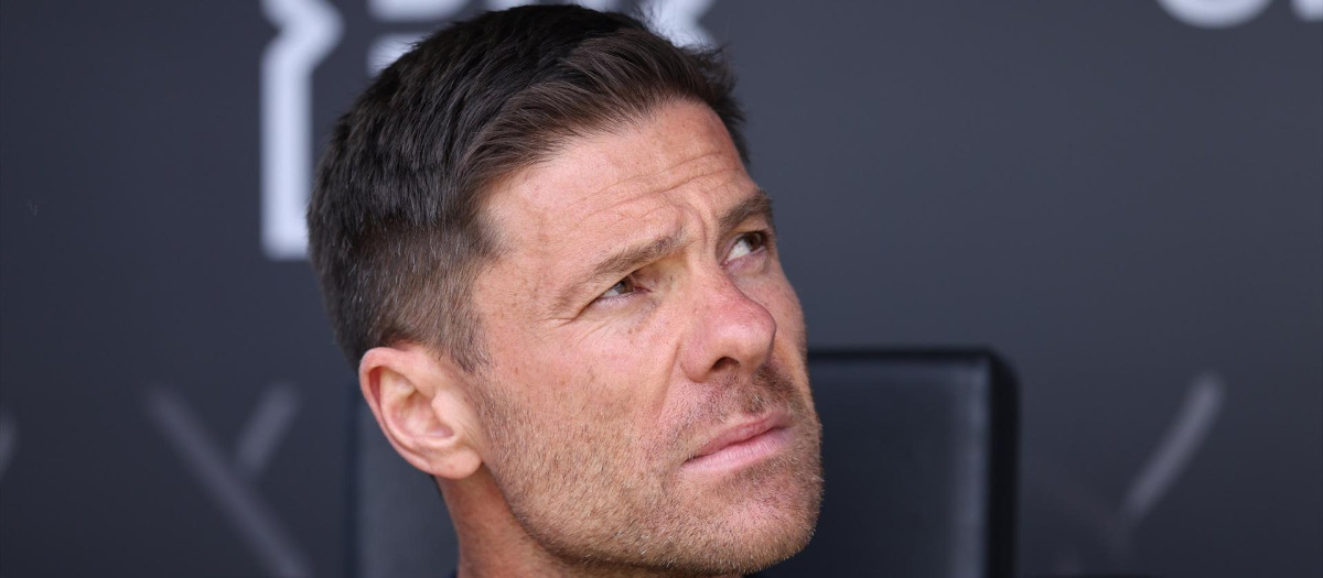 Xabi Alonso en el duelo ante Pachuca