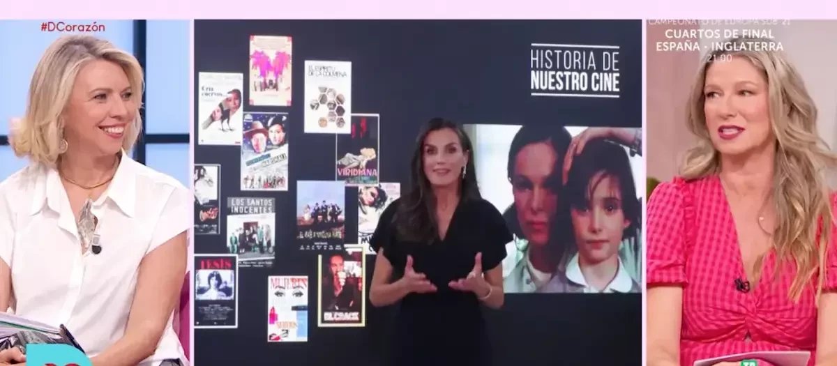 Anne Igartiburu, en el programa que presenta cada fin de semana, D Corazón