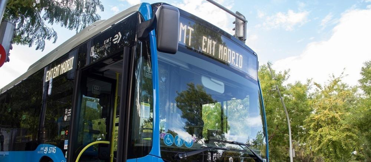 Autobús de EMT Madrid (Foto de archivo)