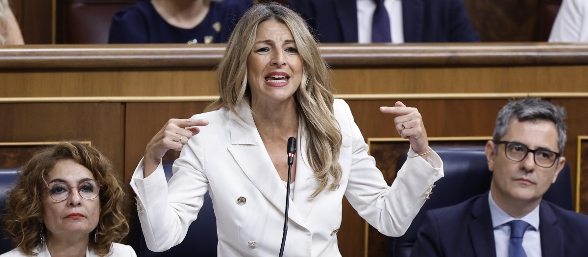 La vicepresidenta segunda y ministra de Trabajo, Yolanda Díaz