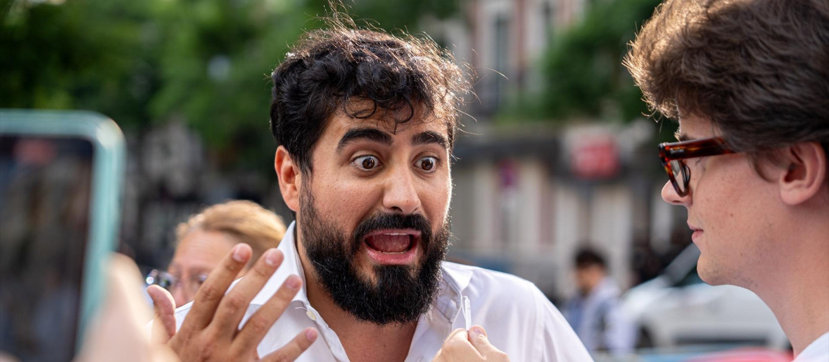 El eurodiputado y líder de Se Acabó La Fiesta (SALF), Luis 'Alvise' Pérez