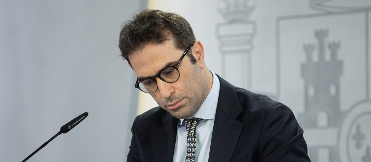 El ministro de Economía, Comercio y Empresa, Carlos Cuerpo