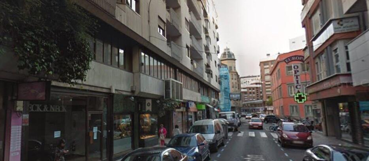 Calle de San Agustín en León