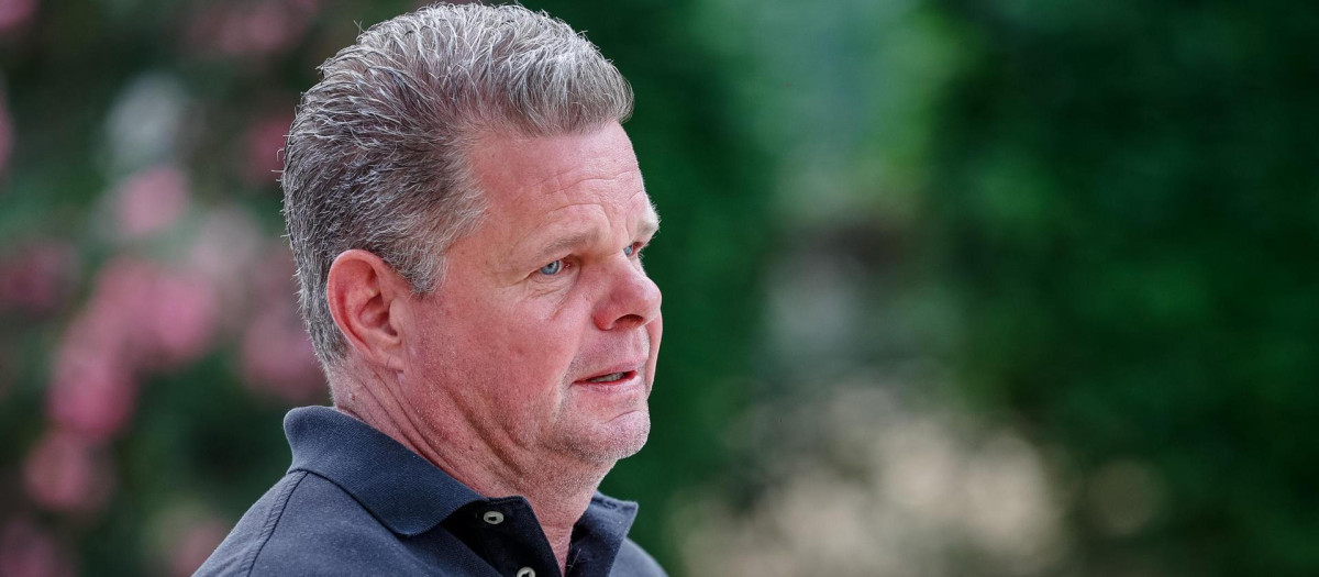 Joakim Peter Broberg, el hijastro de la alcaldesa de Marbella, a su llegada este martes a la Audiencia Nacional