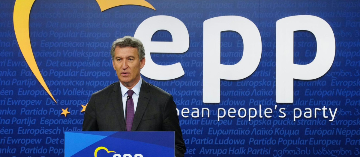 Alberto Núñez Feijóo en Europa