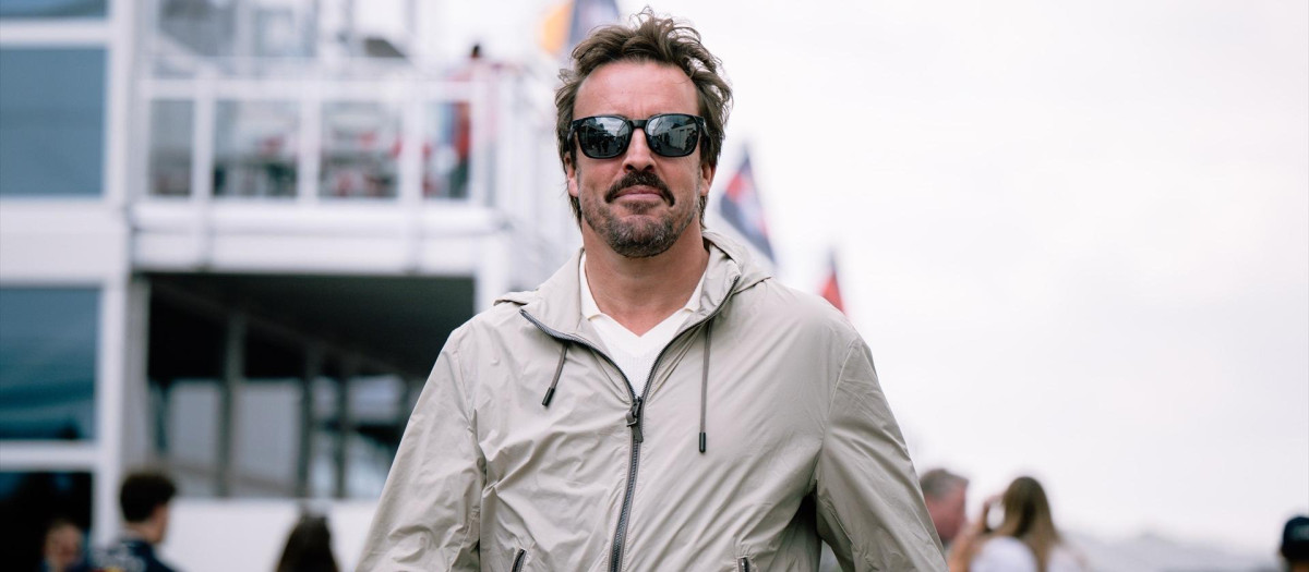 Fernando Alonso, en un Gran Premio de esta temporada