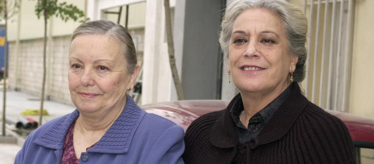María Galiana y Terele Pávez, dos de los personajes de mujeres mayores arquetípicos de Cuéntame