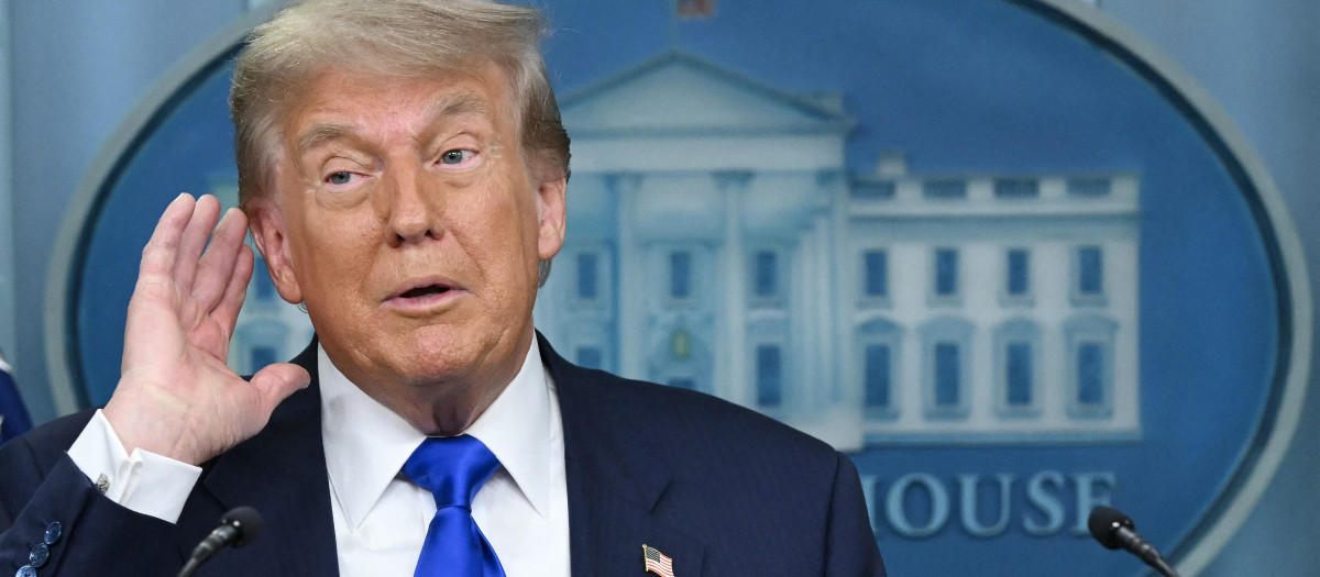 El presidente de Estados Unidos, Donald Trump
