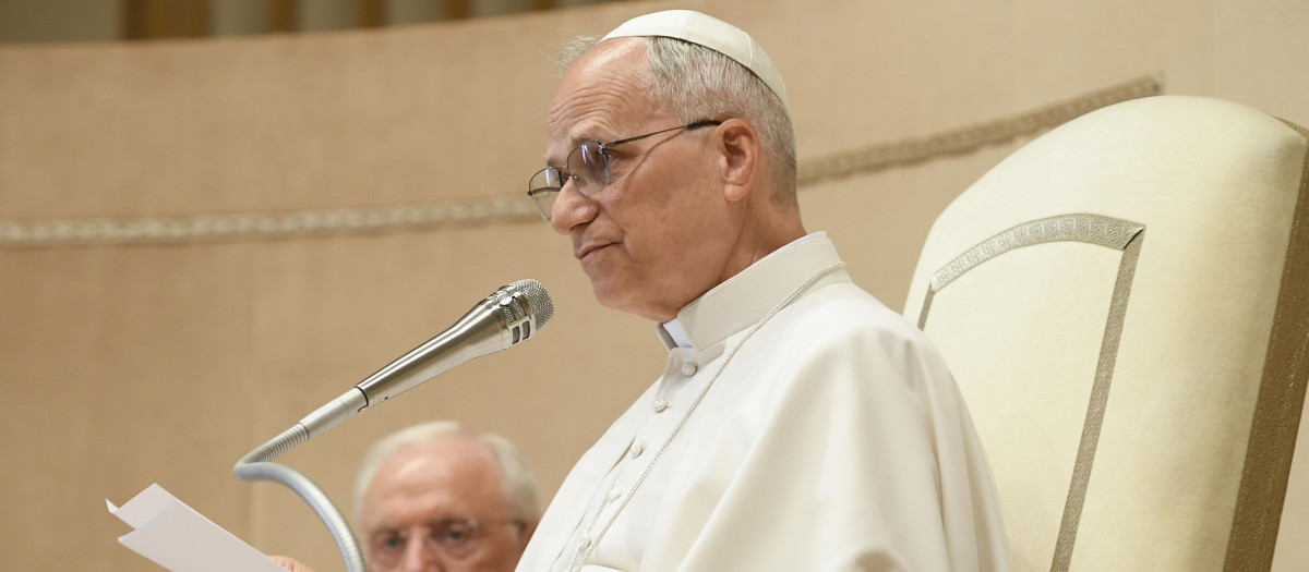 El Papa León XIV en una imagen de archivo