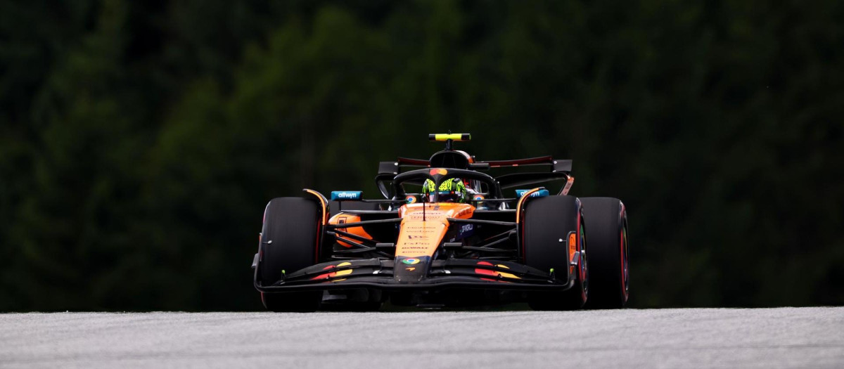 Lando Norris se llevó la pole en el GP de Austria