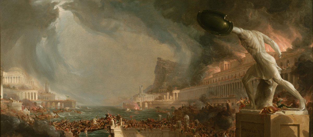 Destrucción. Thomas Cole (1836)