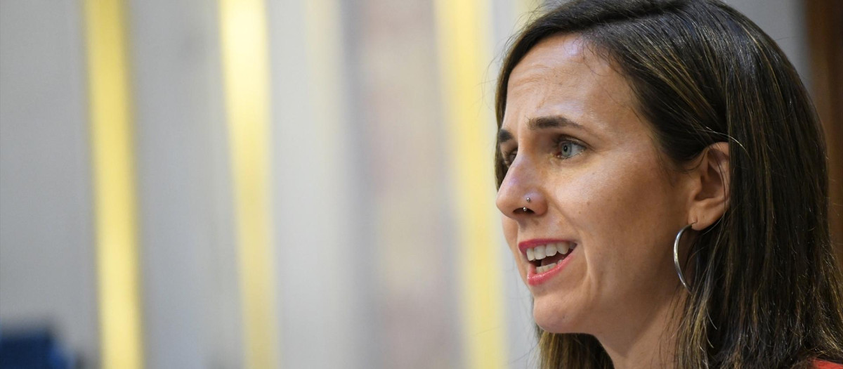 La secretaria general de Podemos, Ione Belarra
