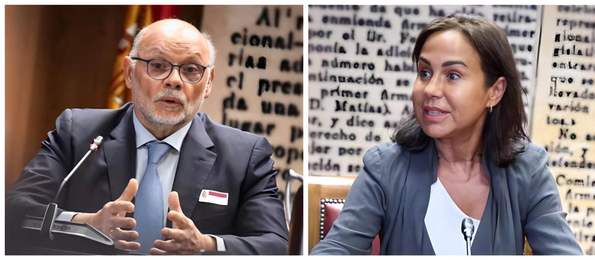 El exdirector general de Carreteras, Javier Herrero, y la expresidenta de Adif, Isabel Pardo de Vera