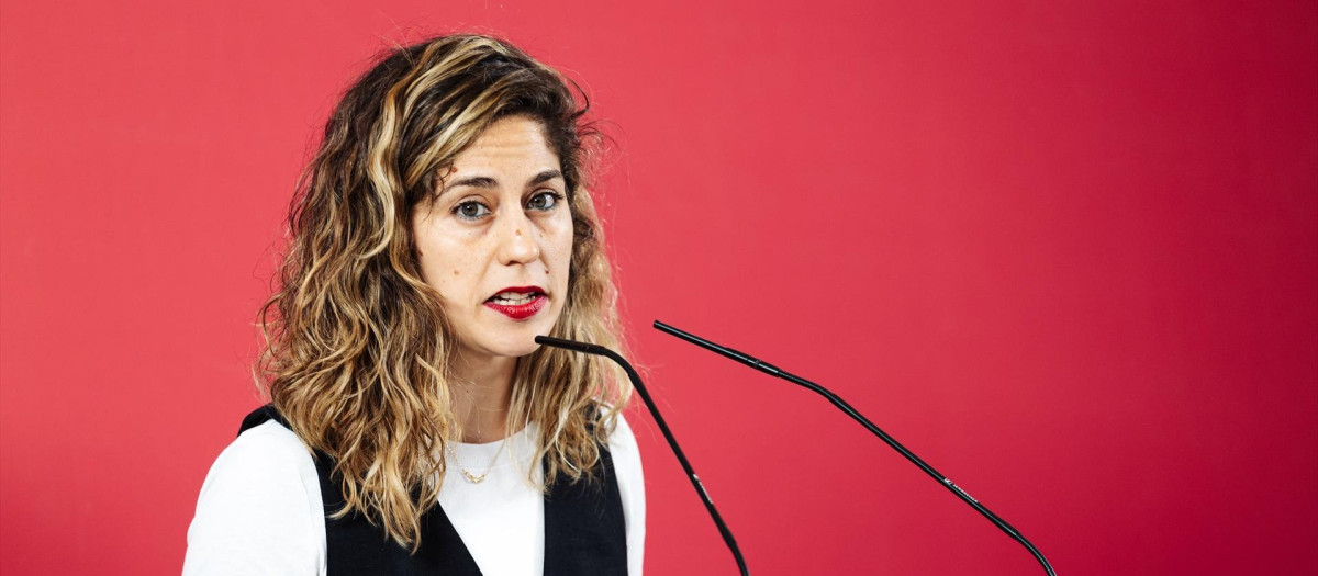 La secretaria de Organización de Sumar, Lara Hernández