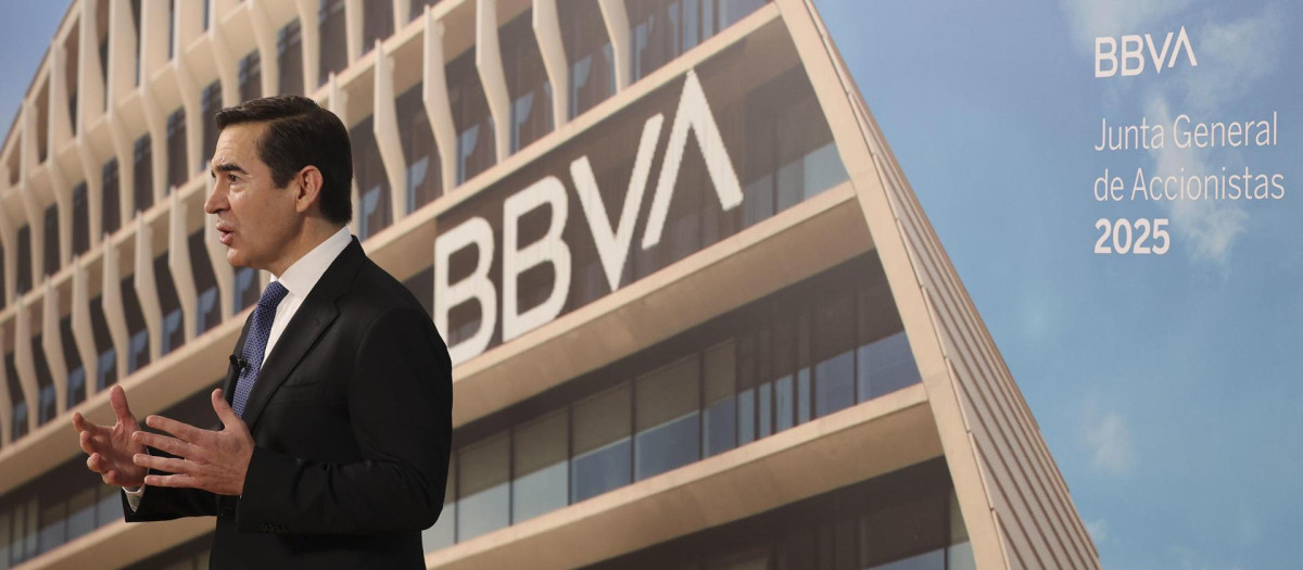 El presidente de BBVA, Carlos Torres