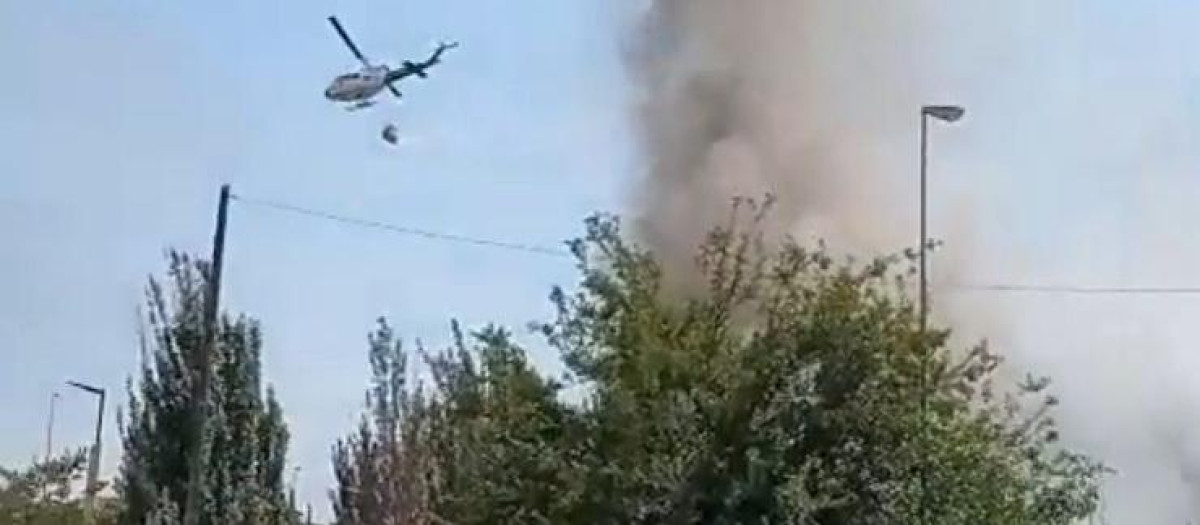 Imagen del incencio