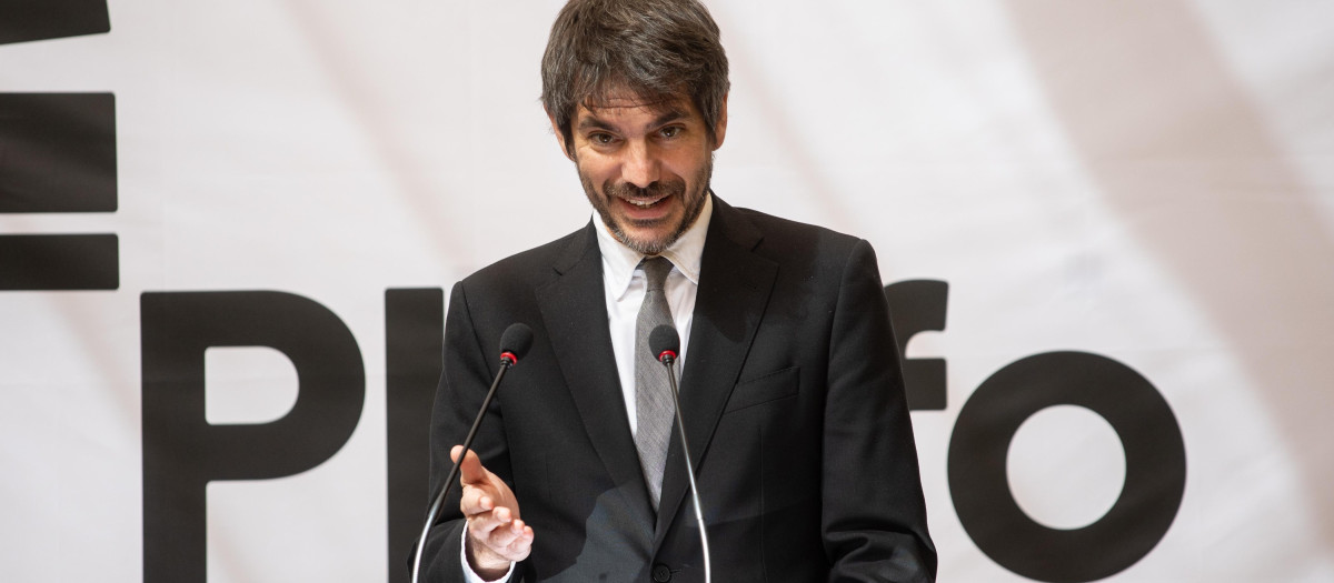 El ministro de Cultura Ernest Urtasun