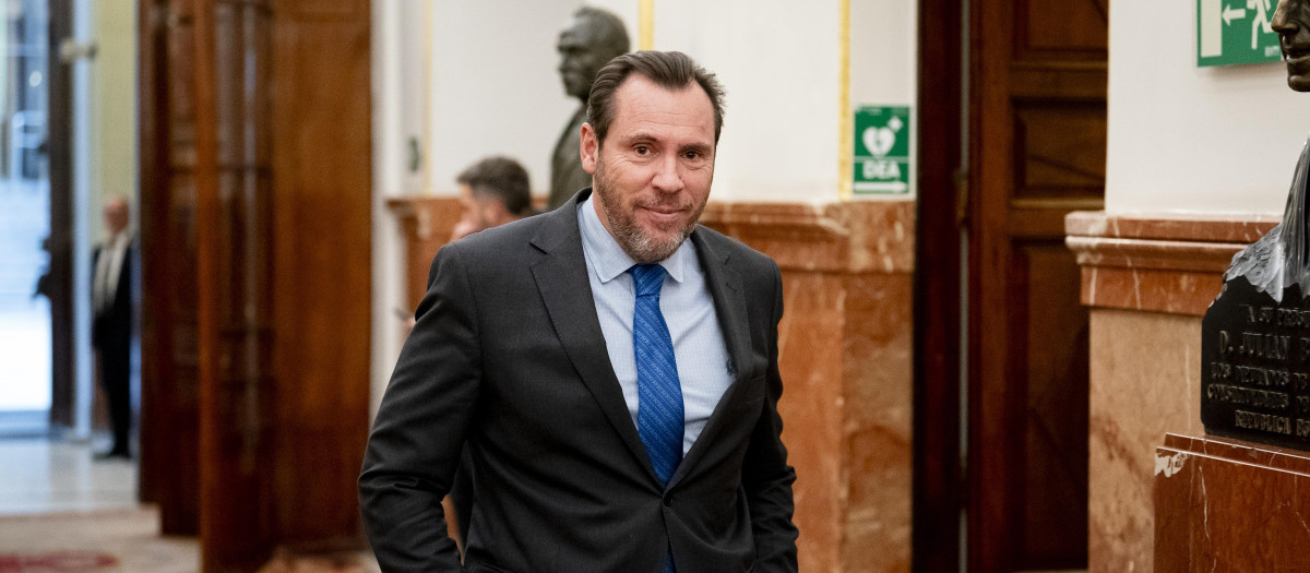 El ministro de Transportes y Movilidad Sostenible, Óscar Puente