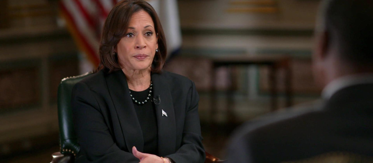 Entrevista a Kamala Harris en el programa 60 minutes, el origen de la disputa