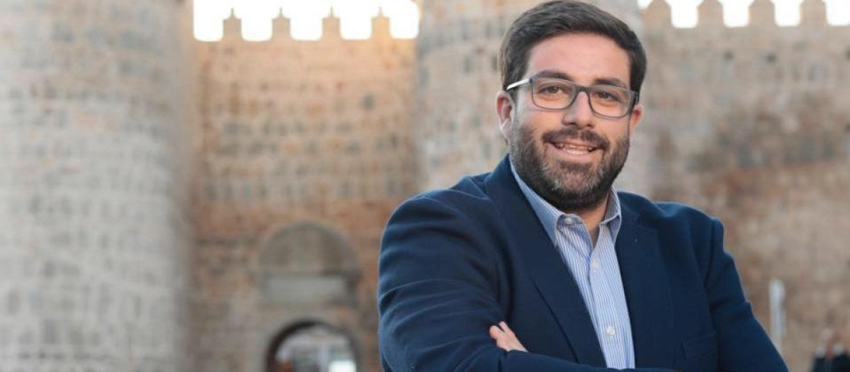 El alcalde de Ávila, Jesús Manuel Sánchez Cabrera