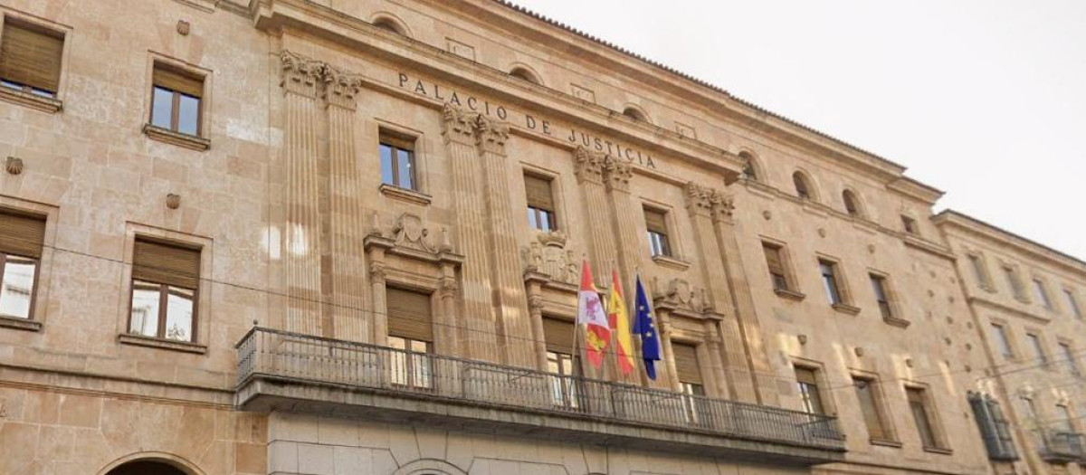 Fachada de la Audiencia Provincial de Salamanca