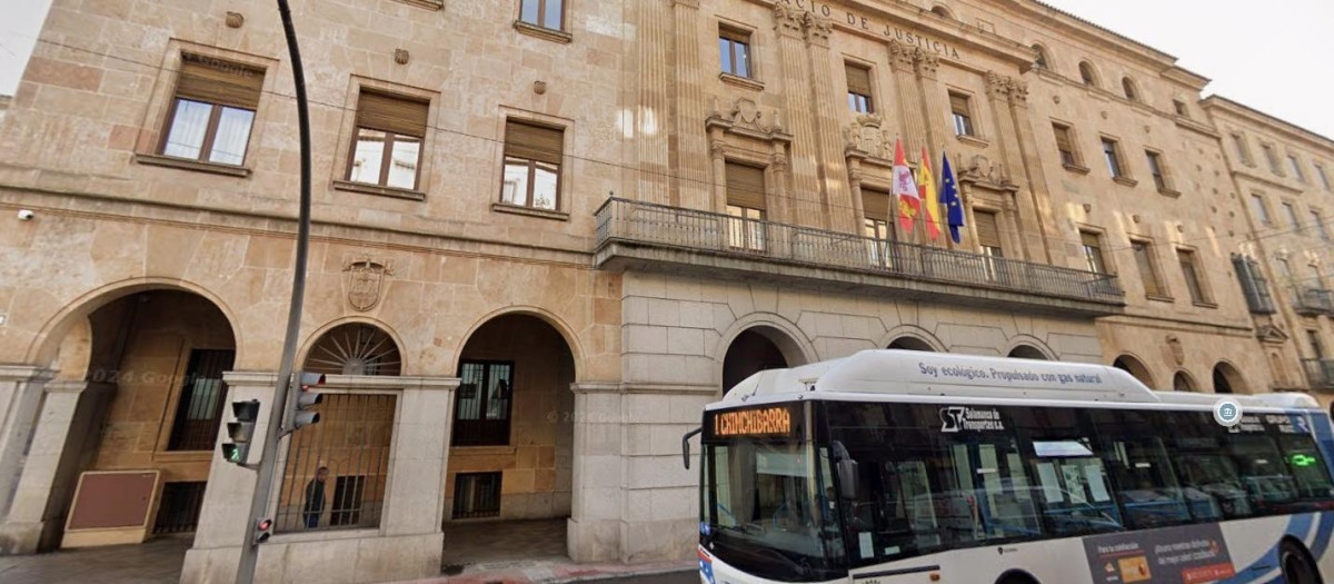 Fachada de la Audiencia Provincial de Salamanca