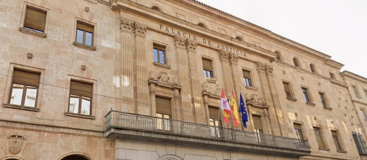 Fachada de la Audiencia Provincial de Salamanca