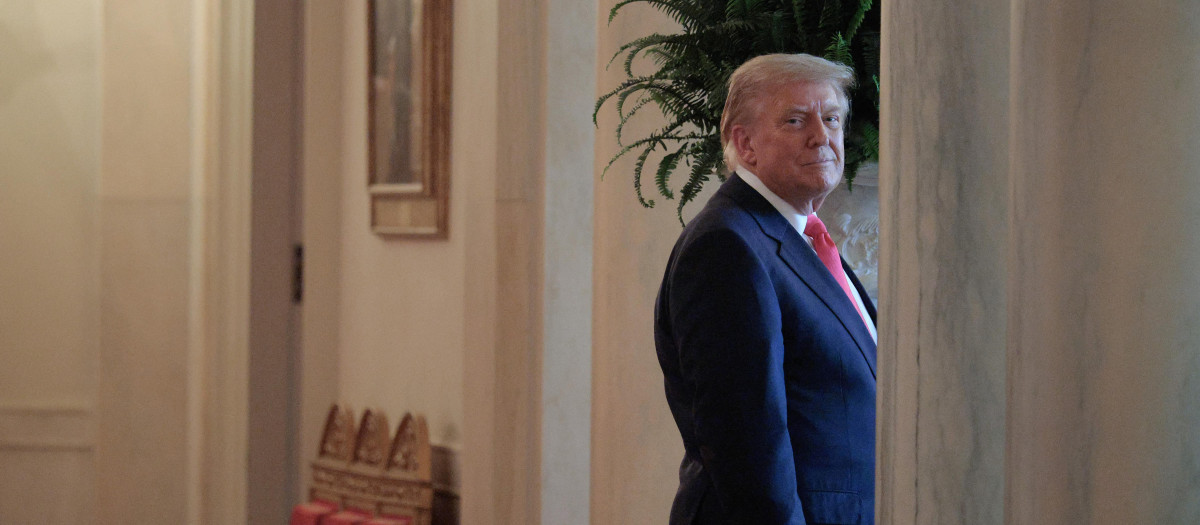 El presidente estadounidense, Donald Trump