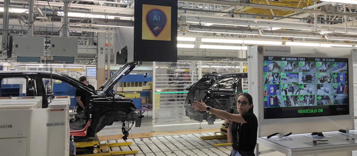 Innovación digital en la factoría de Palencia Renault Group