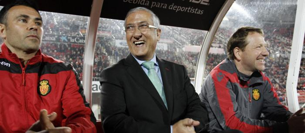 Gregorio Manzano ha entrenado al Mallorca en tres ciclos diferentes