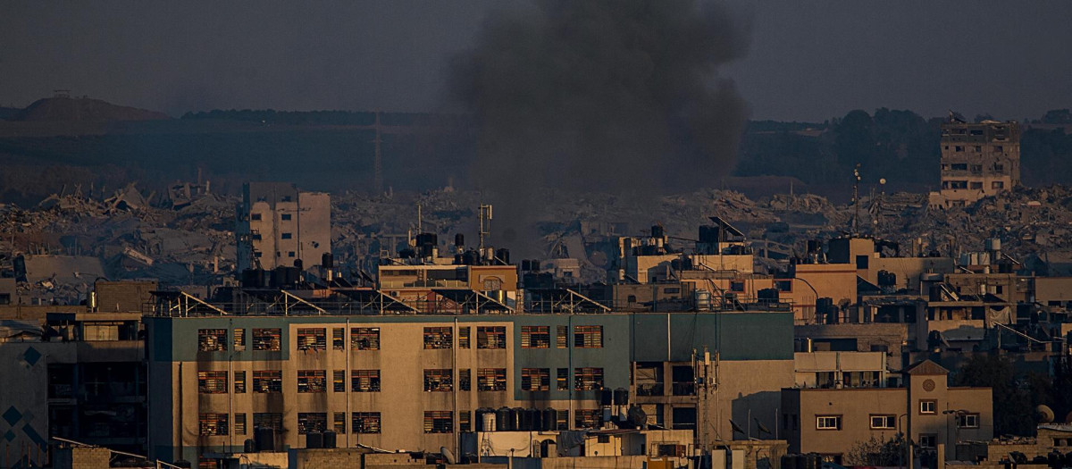 Ataque de Israel en Gaza.