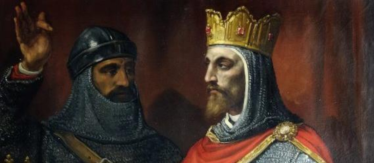 Alfonso VI de León. Colección de cuadros Reyes de León del Ayuntamiento de León