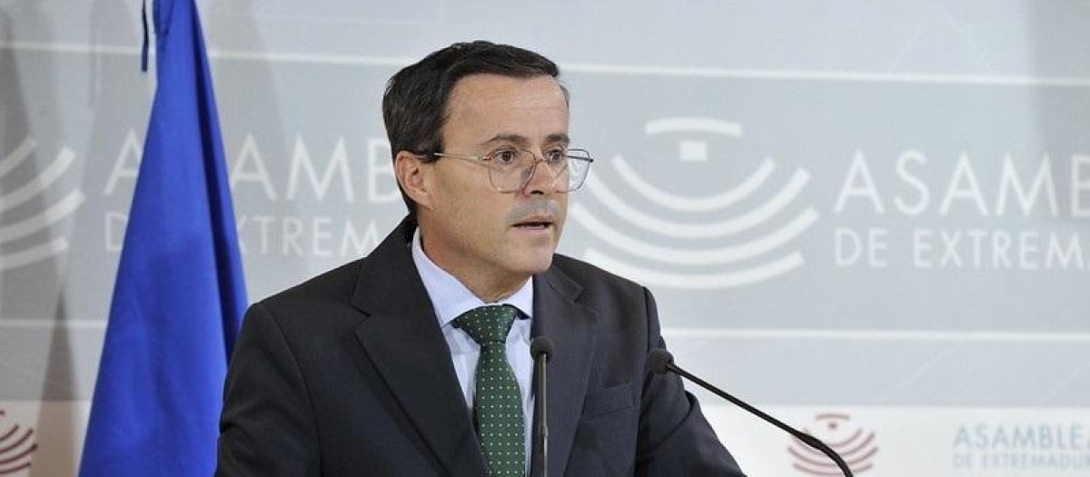 El secretario general del PSOE de Extremadura, Miguel Ángel Gallardo