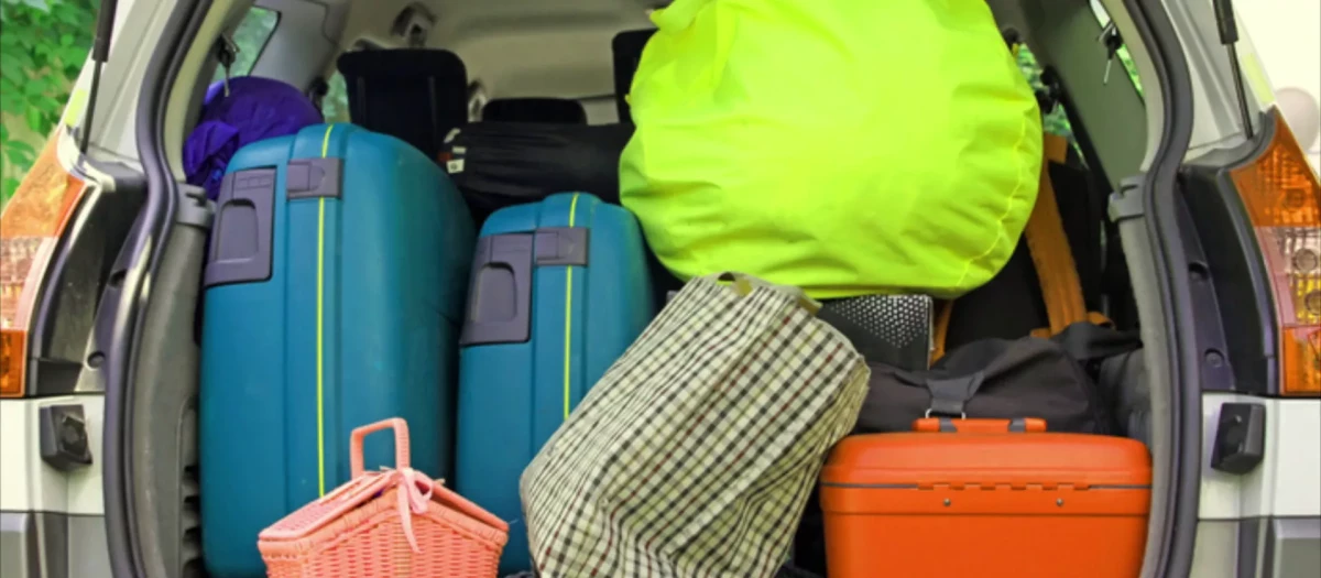 Así va el maletero de muchos coches estas fechas