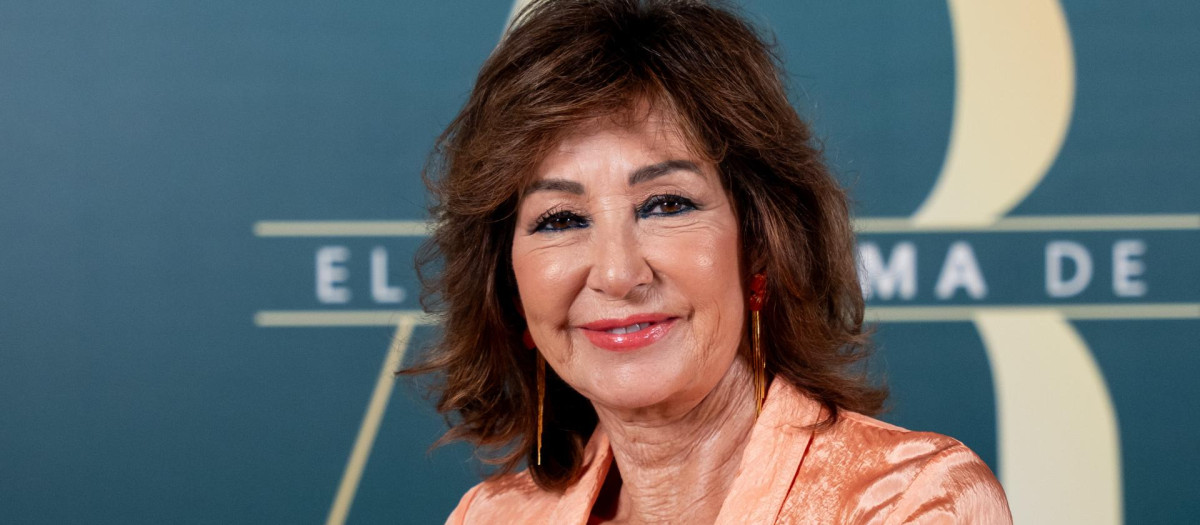 Ana Rosa Quintana, en su encuentro con los medios en Madrid