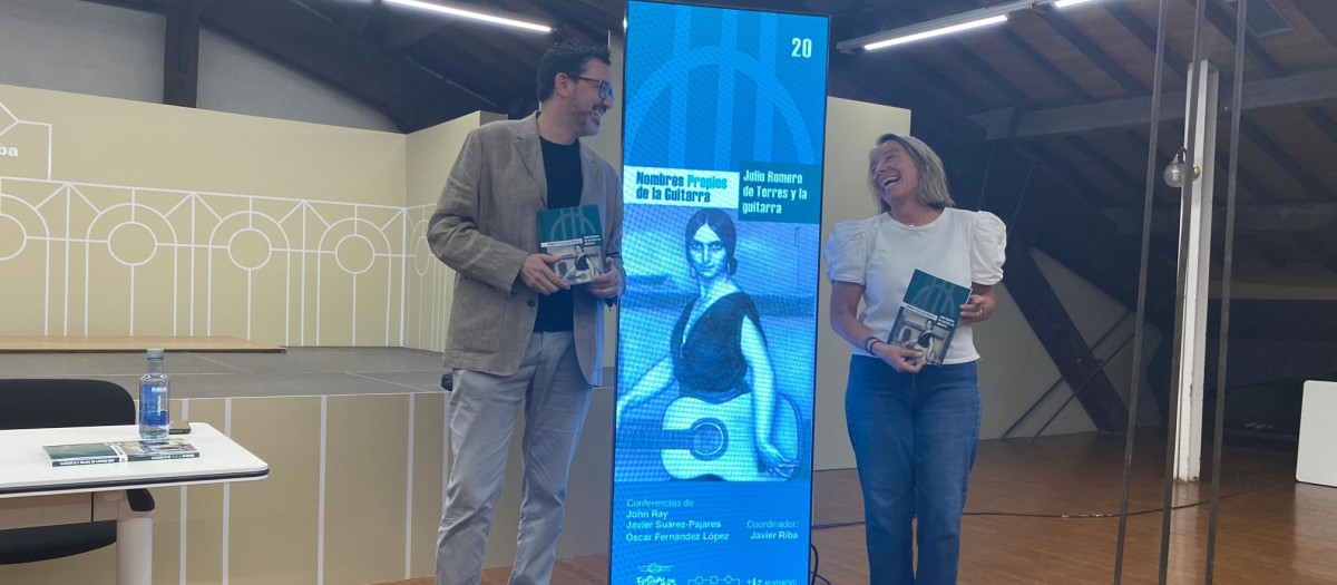 Javier Riba e Isabel Albás