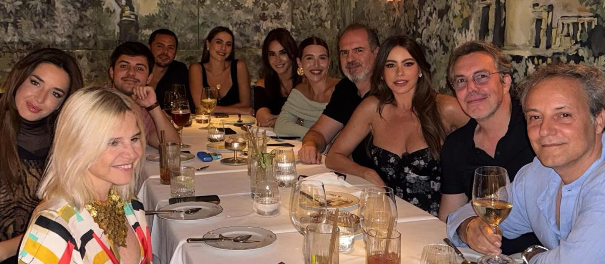 Sofía Vergara, Eugenia Martínez de Irujo y el resto de invitados a la velada