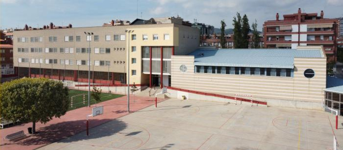 Instalaciones de ESO y Bachillerato de la escuela Mare de Déu del Carme de Terrassa