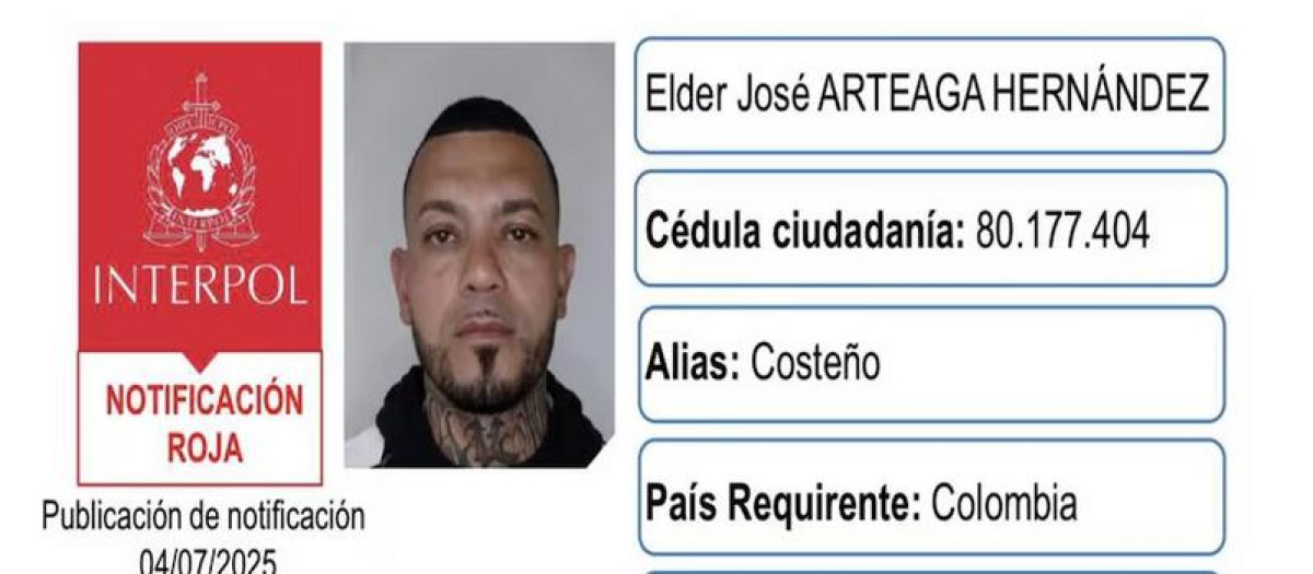 Elder José Arteaga Hernández, alias "El Costeño"