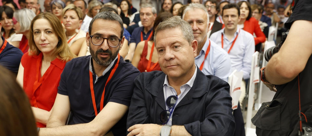 Emiliano García-Page, en el Comité Federal del PSOE