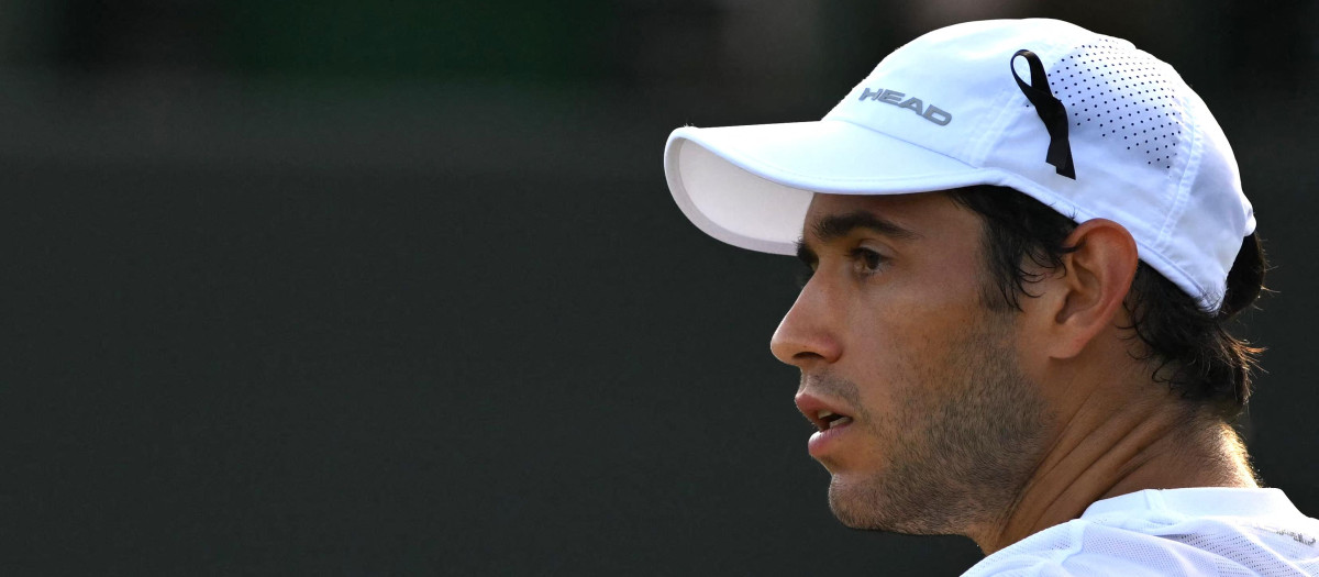 Nuno Borges homenajea a Diogo Jota con un crespón negro