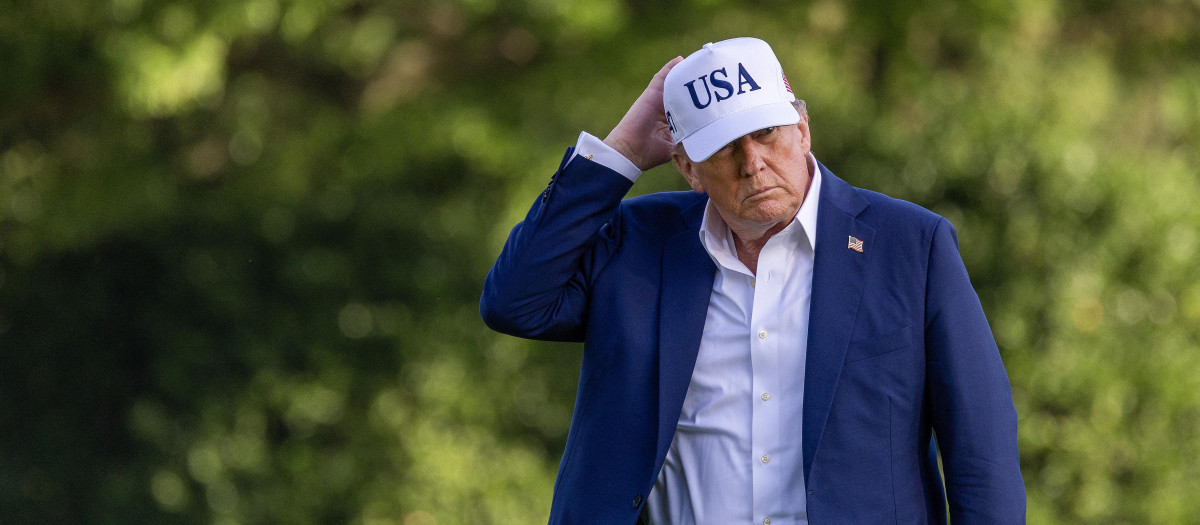 El presidente de Estados Unidos, Donald Trump