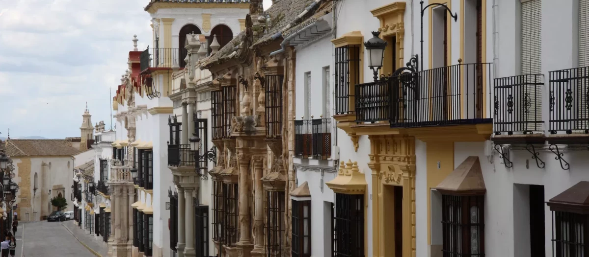 Calle de San Pedro en Osuna