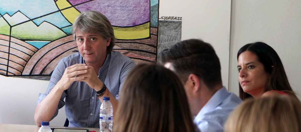 El líder de los socialistas en Castilla y León, Carlos Martínez