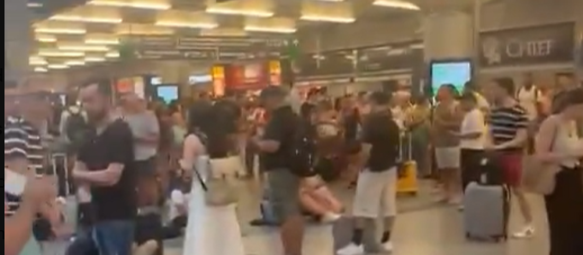 Retraso en Atocha este lunes, 7 de julio
