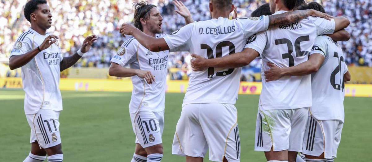Los jugadores del Real Madrid en el Mundial de Clubes