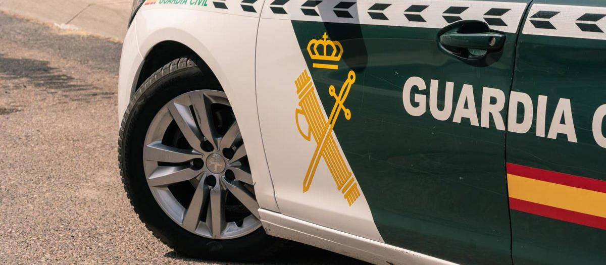 Coche patrulla de la Guardia Civil de Tráfico