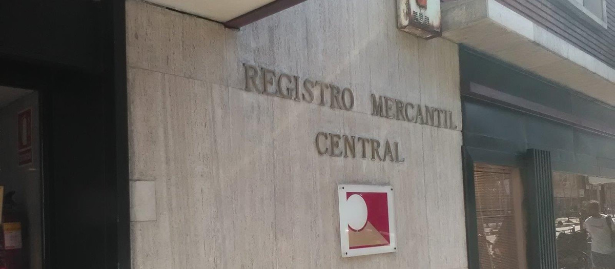 Imagen de archivo del Registro Mercantil Central.